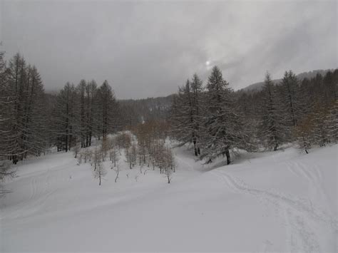 Madonna Del Cotolivier Cappella Da Beaulard Ciaspole Ciaspolata A