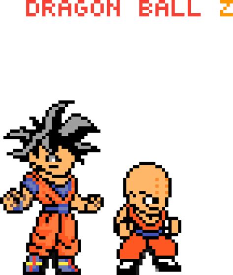 Goku Goku Pixel Art Game Clipart Large Size Png Image Pikpng