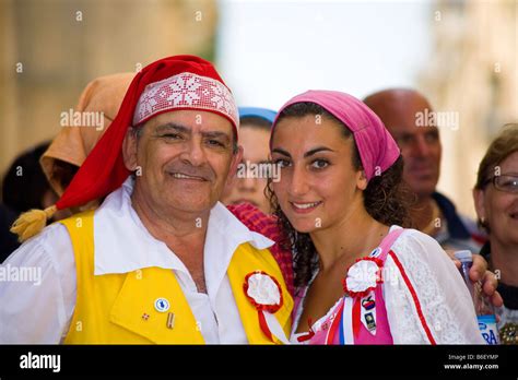 Maltese National Dress Hi Res Stock Photography And Images Alamy