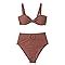 Amazon Cupshe Women S Bowkont Front Bikini Set Tummy Control High
