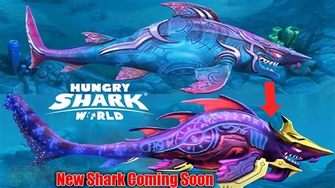 Hungry Shark World Baldr Dark Magic Shark Unlocked New Abyssal Shark