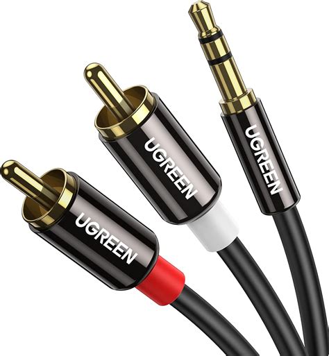 Amazon Ugreen Mm To Rca Cable Ft Rca Male To Aux Audio