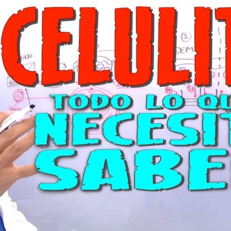 Cosas Que Debes Saber Sobre La Celulitis Saber C Mo