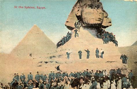 At The Sphinx In Egypt Color Postcard Sphinx Egypt Egyptian Culture