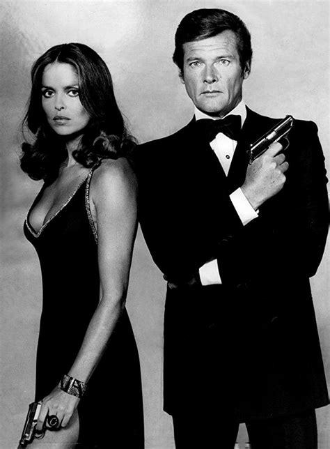 Roger Moore Barbara Bach James Bond Women James Bond Style 007