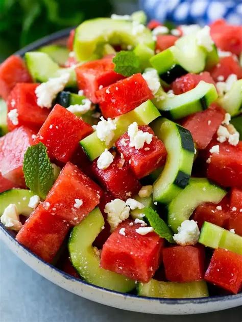 🍉🥗watermelon Feta Salad🥗🍉 Gallery Posted By Cchrissyy Lemon8