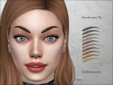 Eyebrows 7 By Coffeemoon Sims 4 Cc Download