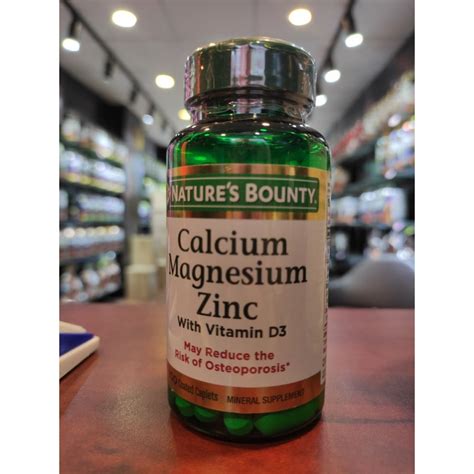 Canxi Nature S Bounty Calcium Magnesium Zinc Vi N