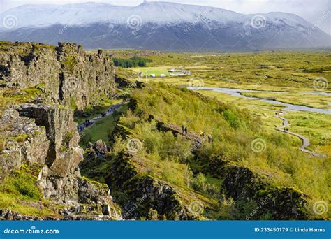 Thingvellir National Park, Iceland: Rift Valley between the North American and Eurasian Tectonic ...