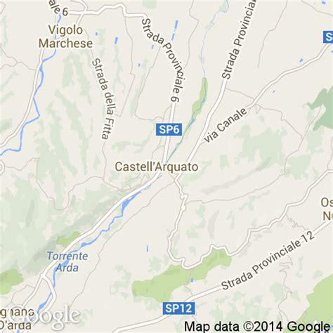 Mappa Di Castell Arquato Cartine Stradali E Foto Satellitari