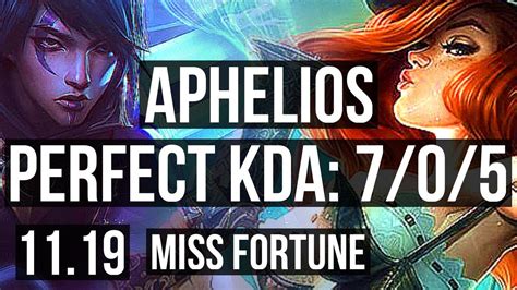 Aphelios And Nautilus Vs Miss Fortune And Braum Adc 705 Godlike 300