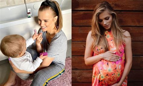 Agnieszka Kaczorowska w bikini 11 miesięcy po porodzie Pojechała nad polskie morze