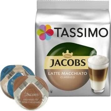 Tassimo Jacobs Latte Macchiato Classico 16stk • Pris