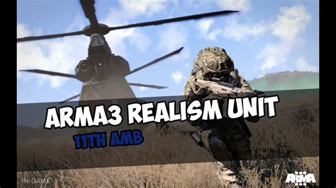 Arma 3 Realism Unit 11th AMB Luchtmacht 312 Squadron YouTube