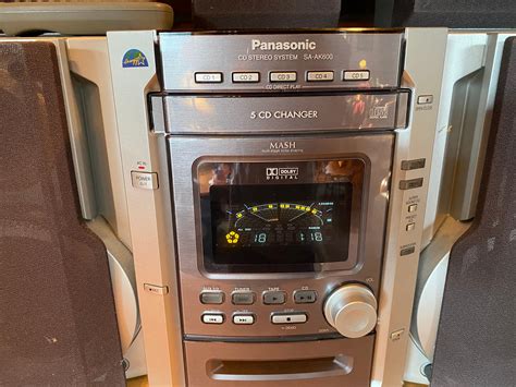 Sold Price PANASONIC CD STEREO SYSTEM SA AK600 August 1 0121 12 00