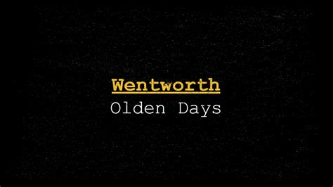 Wentworth - Spinoff Idea : r/Wentworthtv