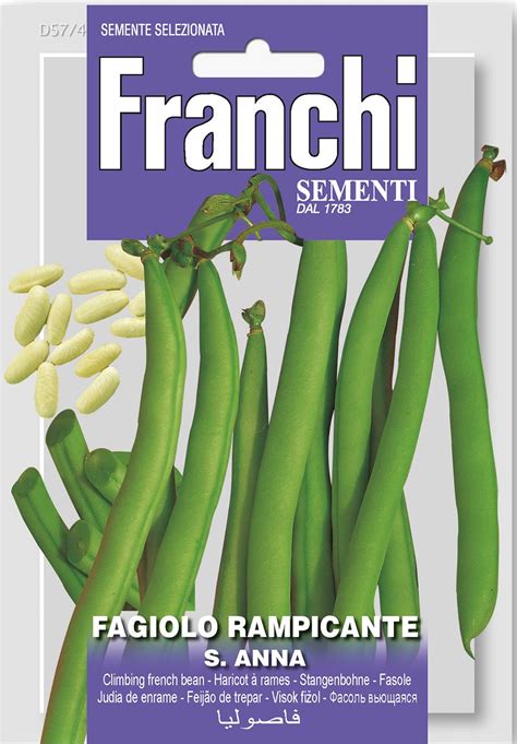 Купить семена Фасоль вьющаяся Фиолетовый триумф 30г Franchi sementi в ...