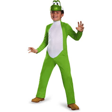 Super Mario Bros. Boys' Yoshi Deluxe Costume - Walmart.com