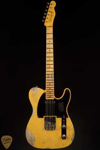 Fender Custom Shop 52 Telecaster Heavy Relic Aged Noca Guitars Electric Solid Body Eddie