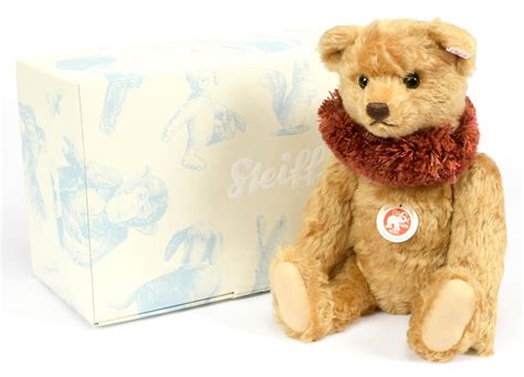 Sold Price Steiff Yes No Teddy Bear White Tag Le August