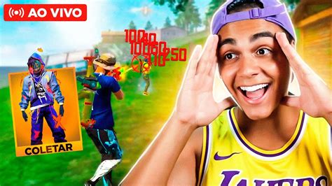 Freitas Ao Vivo O Dengoso Voltou Free Fire Mobile Youtube