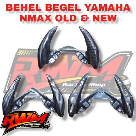 Jual Behel Nmax Behel Tanduk Nmax 155 OLD NEW Begel Belakang Tanduk