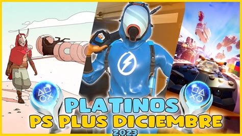 PSPLUS DICIEMBRE 2023 Detalles De Los Platinos YouTube