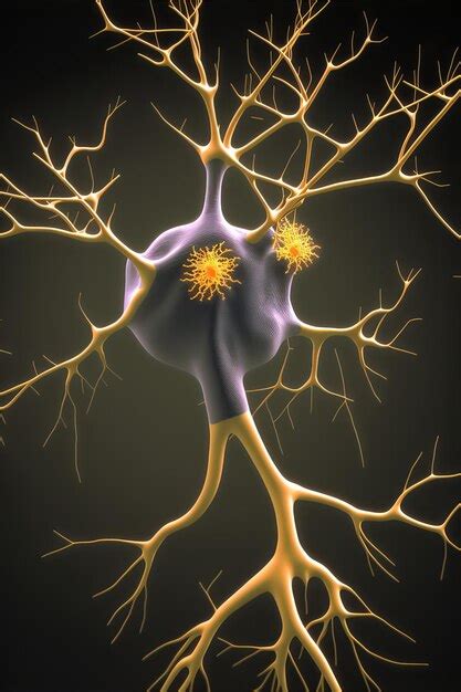 Premium Ai Image Neuron Network Brain Cells Human Nervous System And