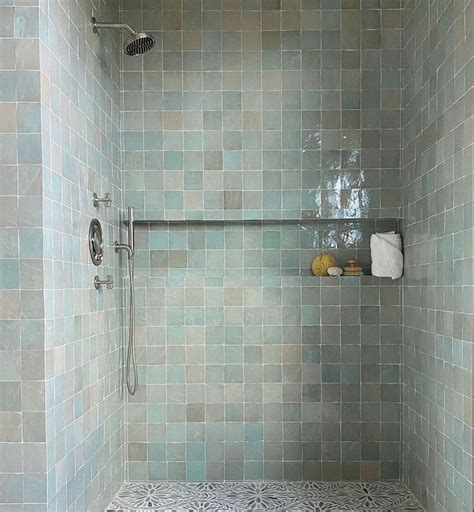 Zia Tile On Instagram Were All About This Absinthe Green Shower