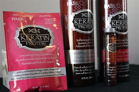 Glazed Over Beauty Hask Keratin Smoothing Hair Care Collection