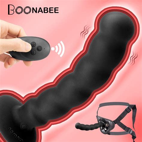 Male Prostate Massage Strapon Dildo Panties Butt Plug Penis Anal Plug