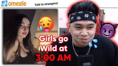 Going On Omegle At 3 00 Am 😈 Part 1 Grabe Ang Wild Ng Mga Babae