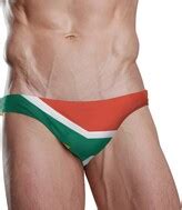 Zzkko Men Swim Brief Bikini South African Flag Beach Bikini For Men Swim Underwear Large Shopstyle