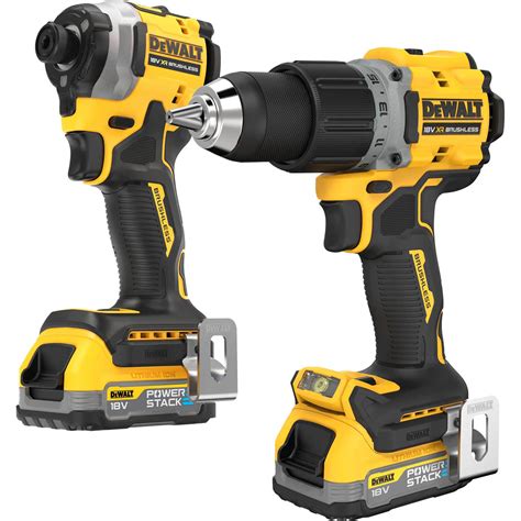 Dewalt Dck V Xr Brushless Powerstack Combi Drill And Impact