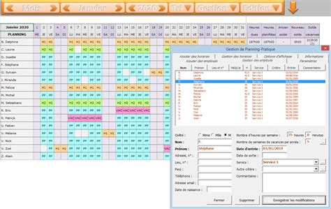 Planning Pratique V2 Gestion Des Heures