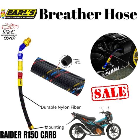 Earl S Breather Hose For Raider R Carb Made In Thailand Universal