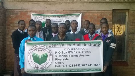 A New School Begins In Zimbabwe — Bear Valley Bible Institute