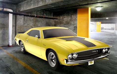 Dodge Challenger 1970 Free 3D Model 3DM CGTrader