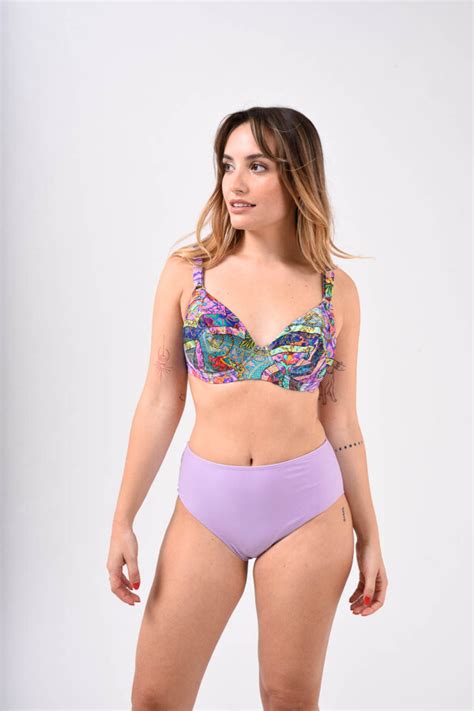 Bikini de playa con Aro Lila Lumiére