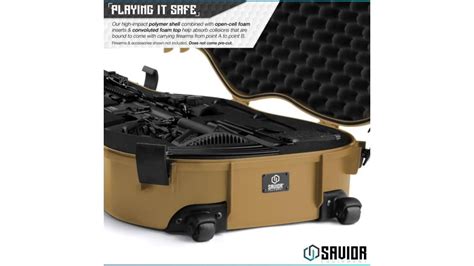 Savior Equipment Ultimate Guitar Single Rifle Case 45in H x 17in L x ...