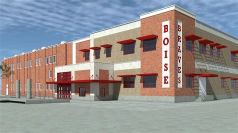 Historic Boise High Gym Receiving Remodel Historic Facade To Remain