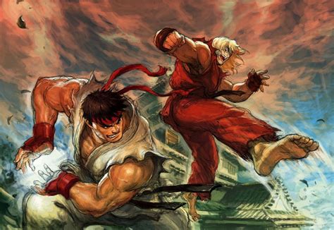 Ryu Vs Ken Street Fighter Battles Comic Vine