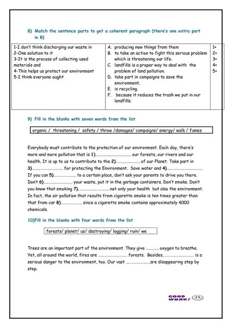 9 ème التاسعة أساسي English Devoirs de synthèse English trimestre 2