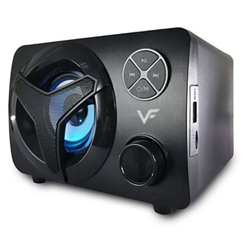 VINNFIER ECCO 5 BTR BLUETOOTH SPEAKER 2 1 USB POWER LED LIGHT FM RADIO