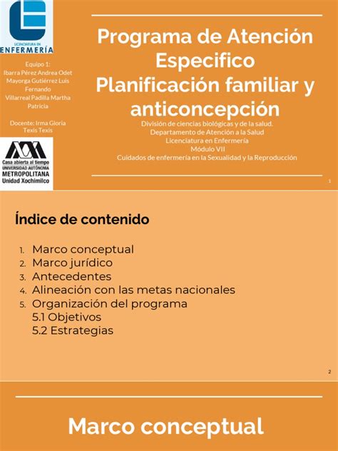 Planificacion Familiar Y Anticoncepcion Pdf Planificación Familiar Control De La Natalidad