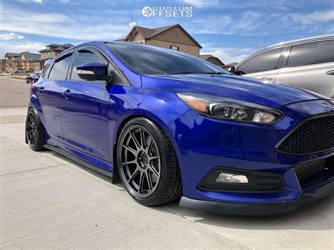 2015 Ford Focus With 18x95 38 Rota Strike And 25535r18 Lexani Lxuhp 107 And Coilovers Custom