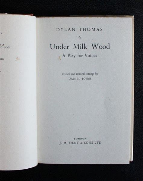 Under Milk Wood By Dylan Thomas Shakespeare Company