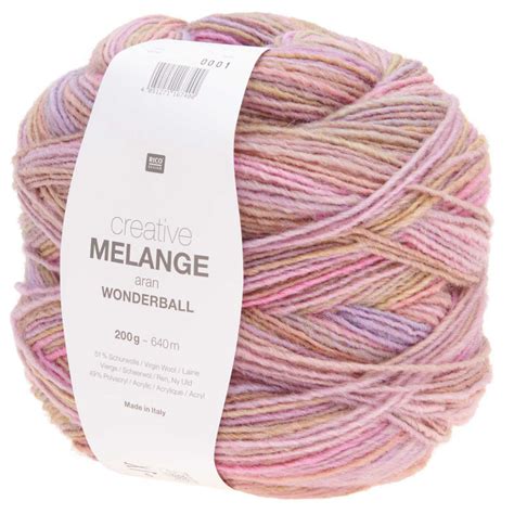 Laines Rico Creative Melange Aran Wonderball Laines Center