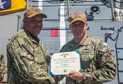 Dvids News Uss Dewey Holds Change Of Command Ceremony