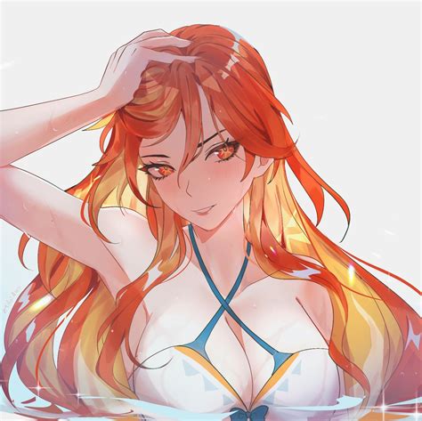 Lumine Hot Springs Genshin Impact Cosplay Danbooru